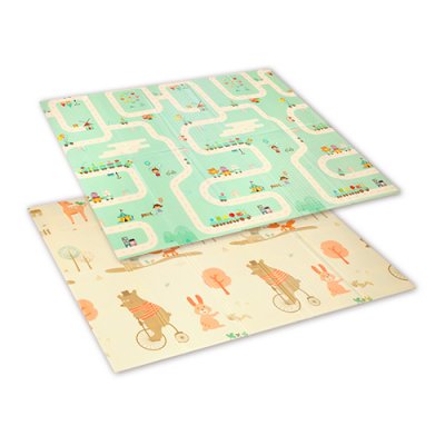 BABYONO Mata piankowa edukacyjna pianka XPE 180x200 cm
