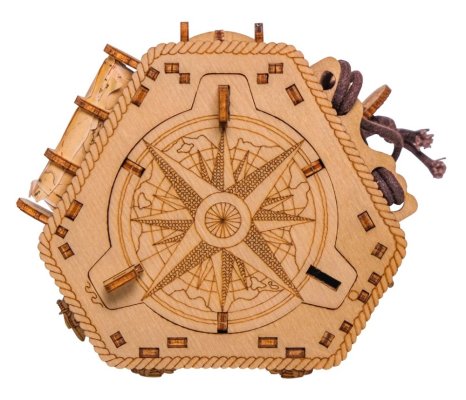 EscapeWelt Drvena slagalica Blackbeard's Compass
