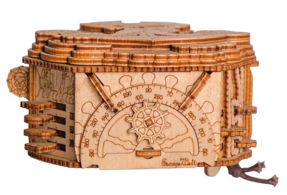 EscapeWelt Drvena slagalica Blackbeard's Compass
