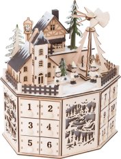 small foot Calendario dell'Avvento con piramide natalizia