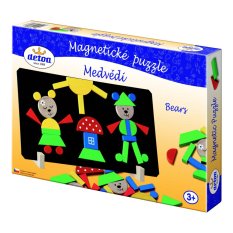 Detoa Magnetyczne puzzle Niedźwiedzie