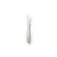 BABYONO Silikonlöffel - beige 6m+