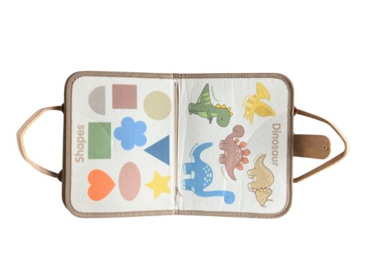 2Kids Toys Senzorična busy knjiga Dinozavri 1