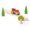 Bigjigs Rail Elektrolokomotive Roter Kraftprotz