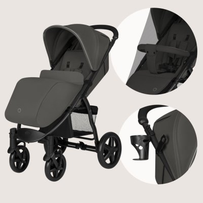 LIONELO Sportska kolica Annet Plus Stone Caramel