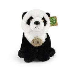 Rappa Plüsch Panda sitzend 23 cm SOFT COLLECTION, ECO-FRIENDLY