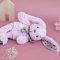 Doudou Histoire d'Ours Knuffel roze konijntje 25 cm