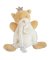 Set cadou Doudou - Jucărie cu suport pentru suzetă, ursuleț rege, 15 cm
