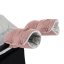 PETITE&MARS Jibot 3in1 winter bag set + Jasie Dusty Pink pram gloves