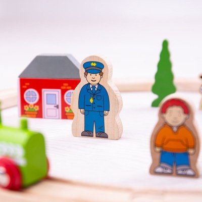 Bigjigs Rail Moja prva željeznica 19 dijelova