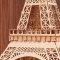RoboTime 3D puzle de madera Torre Eiffel grande