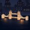 RoboTime 3D houten mechanische modelbouwpakket Tower Bridge met verlichting