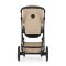 PETITE&MARS SET Kočárek 4v1 ICON Mocha Beige LITE AIR + CBX By CYBEX Aton B2 i-Size