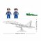 Sluban Model Bricks M38-B1273 J-16 Jachtvliegtuig 1:44