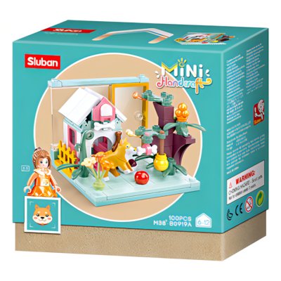 Sluban Mini Handcraft M38-B0919A Hundehaus