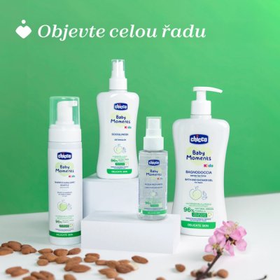 CHICCO Szampon i odżywka do włosów soufflé Baby moments Kids 150ml, 0m+