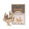 RoboTime Drewniane puzzle 3D Japońska żaglówka