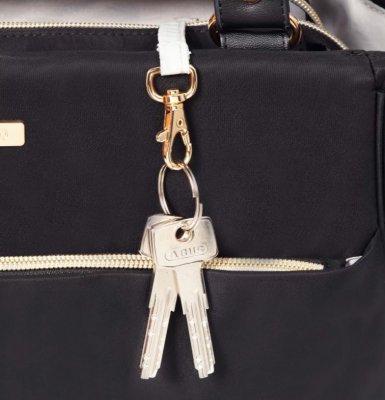 BABYONO Wickeltasche Coco schwarz