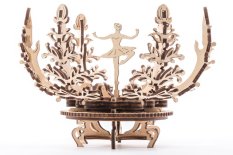 Ugears 3D Wooden Mechanical Puzzle Flower