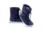 Be Lenka Children's winter barefoot shoes Snowfox Kids 2.0 - Dark & Light Blue