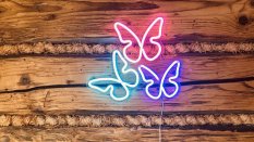 2Kids Toys LED NEON LIGHT lampica Leptiri