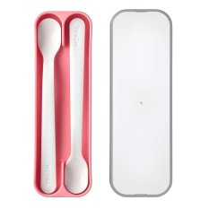 MEPAL Cuillère d'alimentation pour enfants Mio Rose 2 pcs