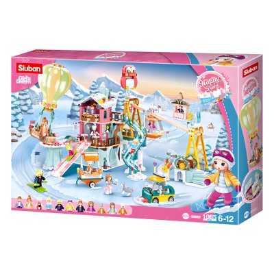 Sluban Happy Diary M38-B0962 Station de loisirs d'hiver