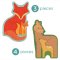 Petit Collage First Puzzle Forest Animals