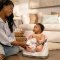 INGENUITY 2-in-1 Sitzerhöhung Baby Base™ Peony 6m+ bis 22kg
