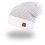 Berretto a maglia a zigzag con pompon Outlast ® - bianco-grigio