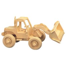 Woodcraft Drvene 3D puzzle utovarivač