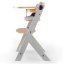 KINDERKRAFT Καρέκλα τραπεζαρίας Enock με επένδυση Γκρι ξύλινη, Premium