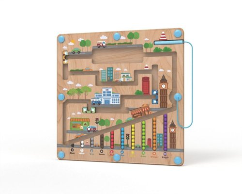 2Kids Toys Magnetische Spielplatte City