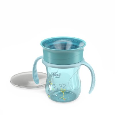 CHICCO 360 Perfect X Cup with Handles teal, 12m+