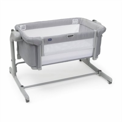 CHICCO Kinderbett Next2Me Magic Evo – Grey Mist