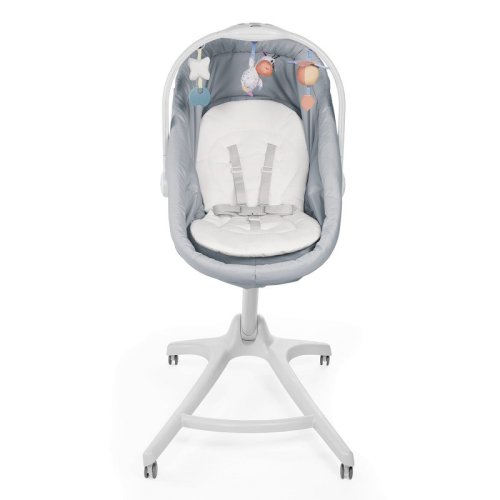 CHICCO Baby Hug Lit bébé/chaise longue/chaise 4 en 1 - Gris Re_Lux