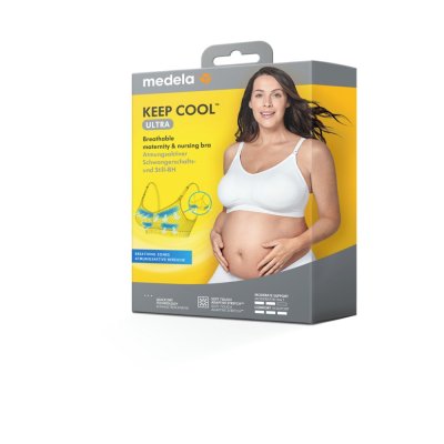 MEDELA Ultra Schwangerschafts- und Still-BH Keep Cool™, weiß XL