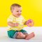OBALL Spielzeug Oball RATTLE 10 cm dark pink 0m+AQUAINT 100% ökologisches Reinigungswasser 50 ml