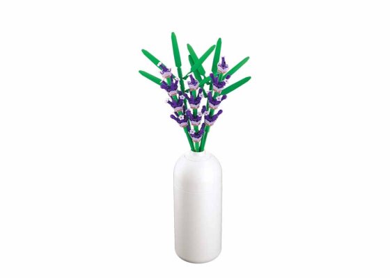 Sluban Flowers M38-B1101-14 Lavendel in der Vase