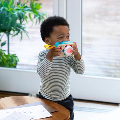 BABY EINSTEIN Jucărie interactivă cu sunet aparat foto HAPE 6luni+