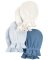 Guanti CARTER'S Blu/Avorio bambino MFL 3 pezzi 0-3m