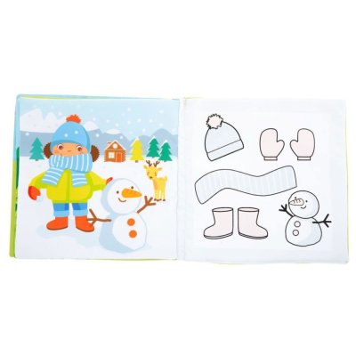 CHICCO Book for repeating painting with water Seasons 24m+