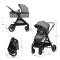 KINDERKRAFT Kombikinderwagen 3in1 Esme Moonlight Grey