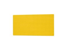 L-W Toys Placa de Construção - JUNIOR 16x32 pontos amarela
