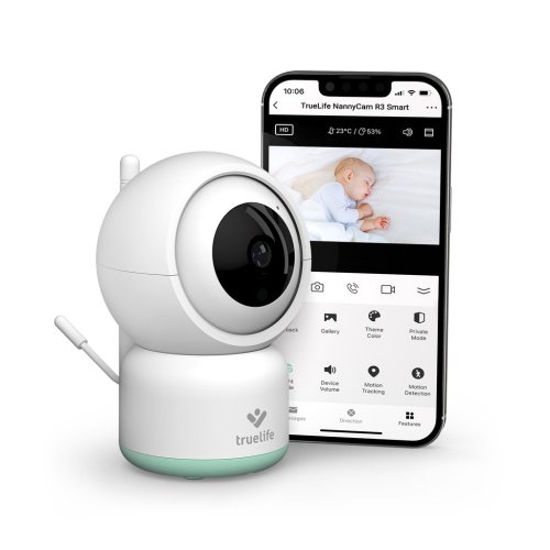 TRUELIFE Vídeo babá digital NannyCam R3 Smart