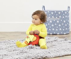 Rainbow Hanging Plush Dog House