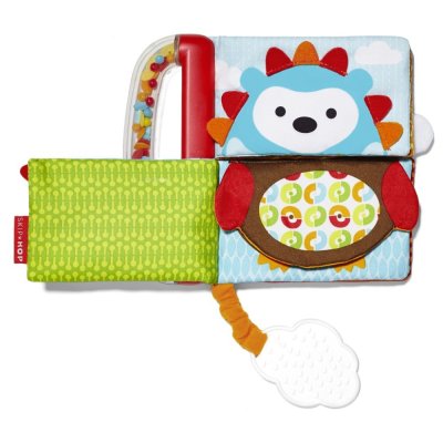 SKIP HOP Boek en rammelaar 2 in 1 Explore&More Draaien en vouwen 0 m+