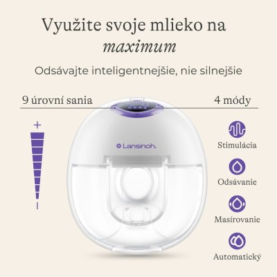 LANSINOH Elektrisk dubbel bröstpump handsfree Duo