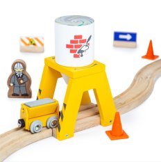 Bigjigs Rail Silo mit Zement
