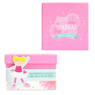 Doudou Jolijou Lalka mini baletnica "Les Tutus" 23 cm